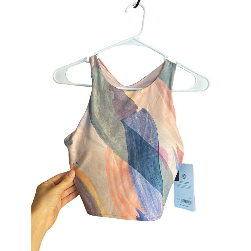 NWT Small Petite Athleta Conscious Crop Sports Bra